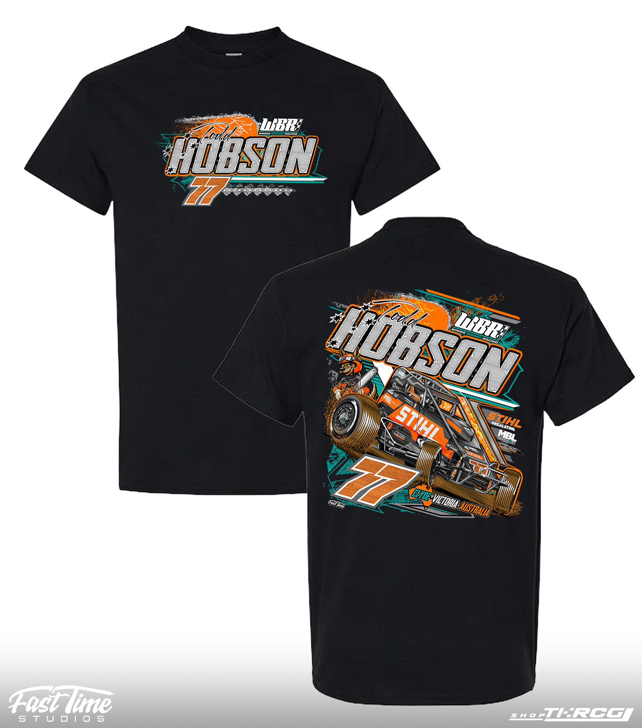 2026 Chainsaw Roo Wingo Bishop Racing 77 | T-Shirt